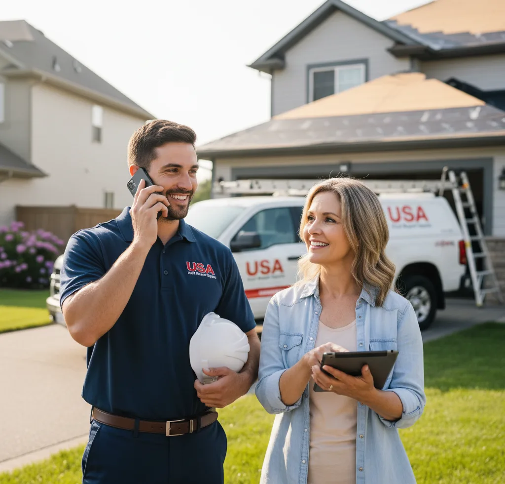 USA Roof Repair Experts customer support in Carter Lake